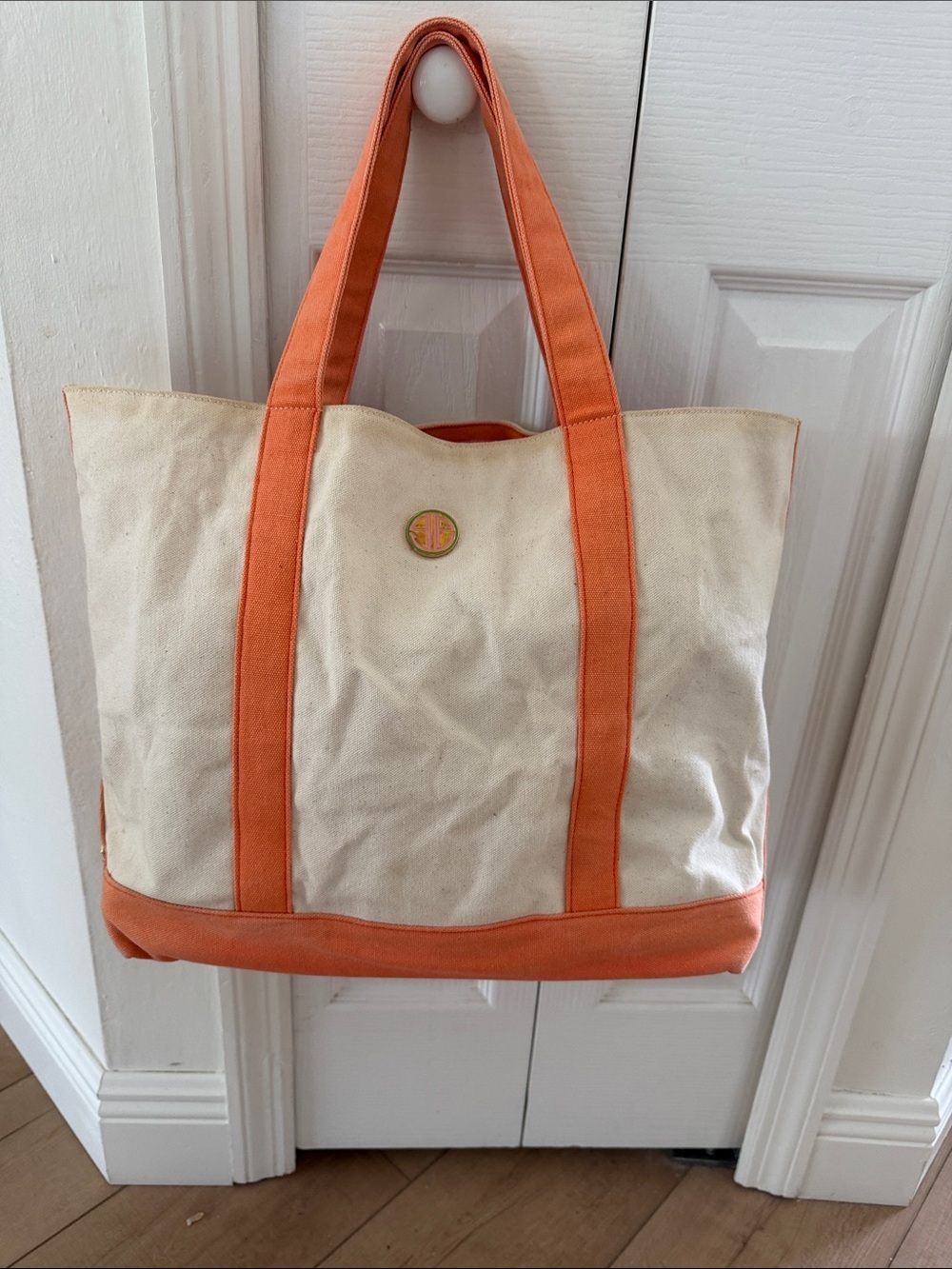 Lilly Pulitzer Via Heavy Duty Canvas Tote Bag